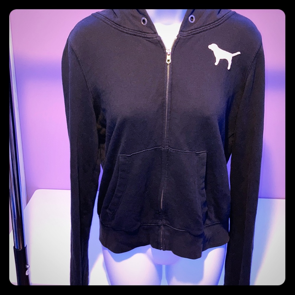 PINK zip up hoodie